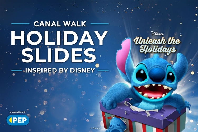 Canal Walk Holiday Slides inspired by Disney